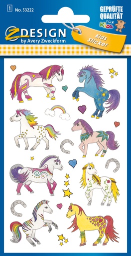 [94.972] Stickers Chevaux fantastiques